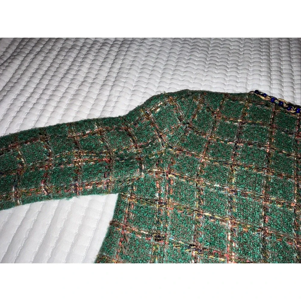 Chanel‎ Woman's Tweed Jacket Size 40 - Picture 15 of 15